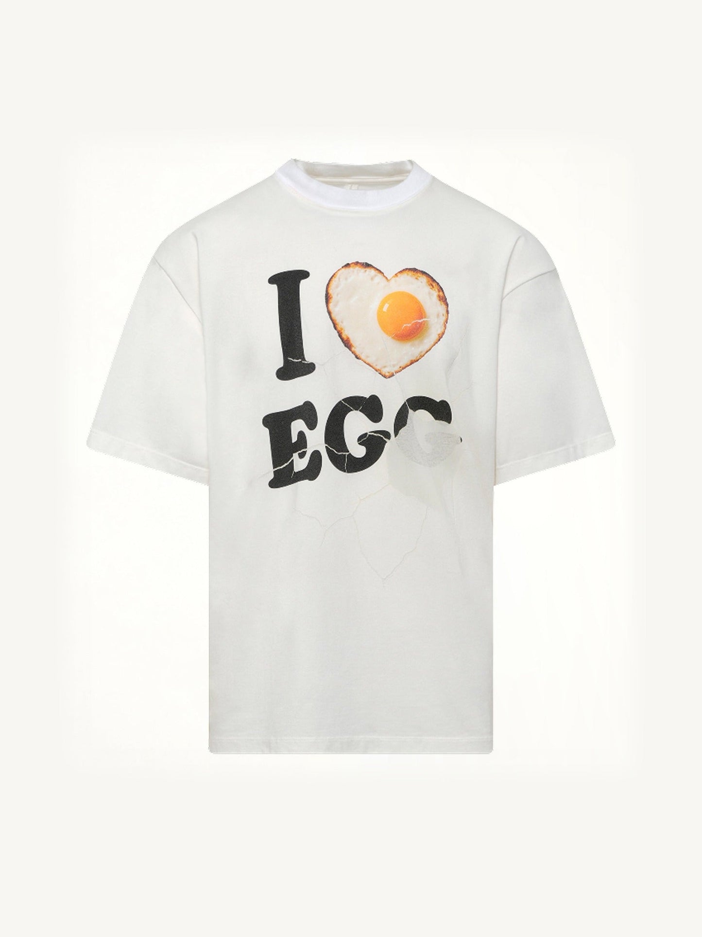 DOUBLET I Love Egg T-Shirt (White)