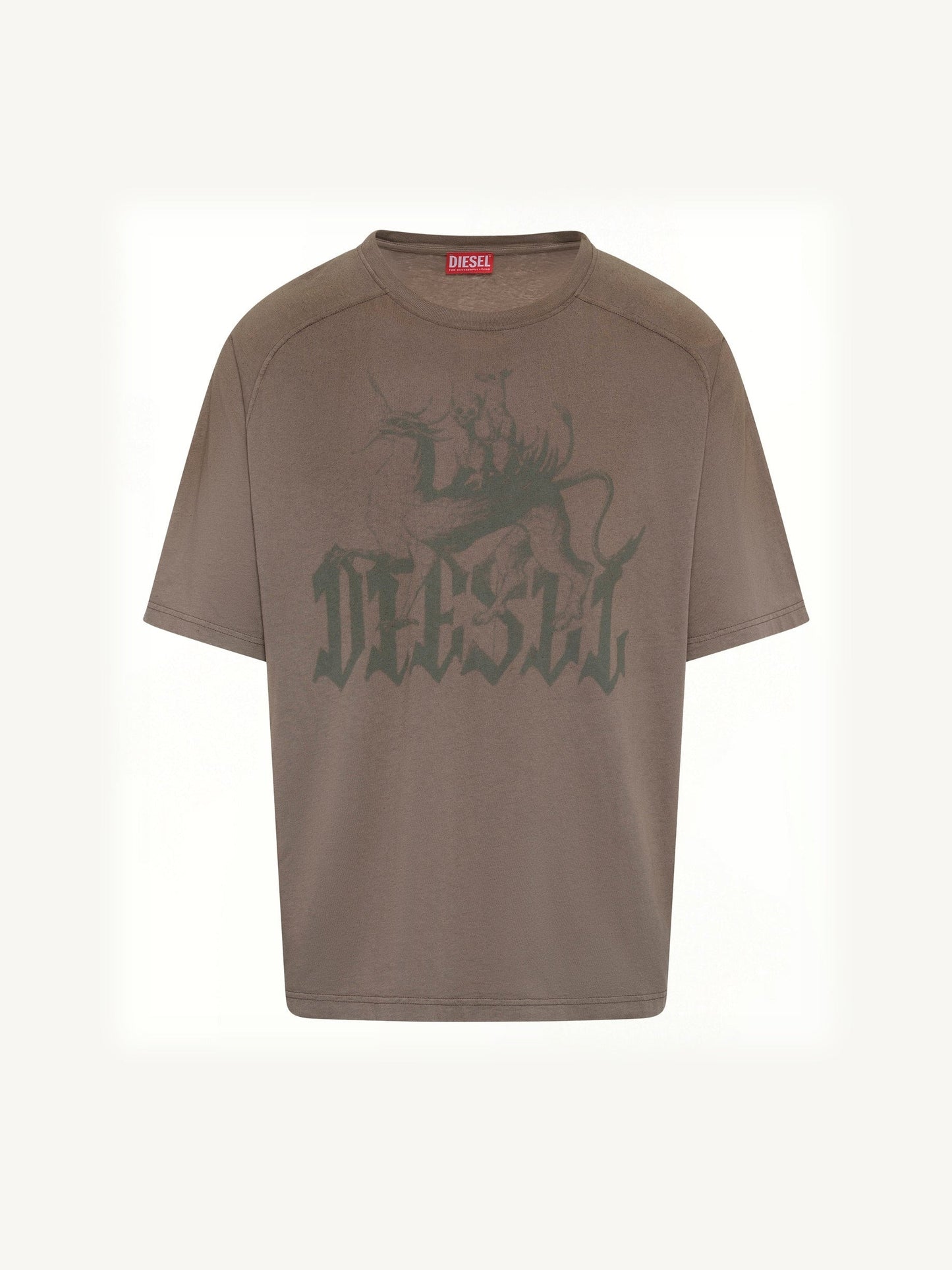 DIESEL T-JUSSI-A T-Shirt (Brown)