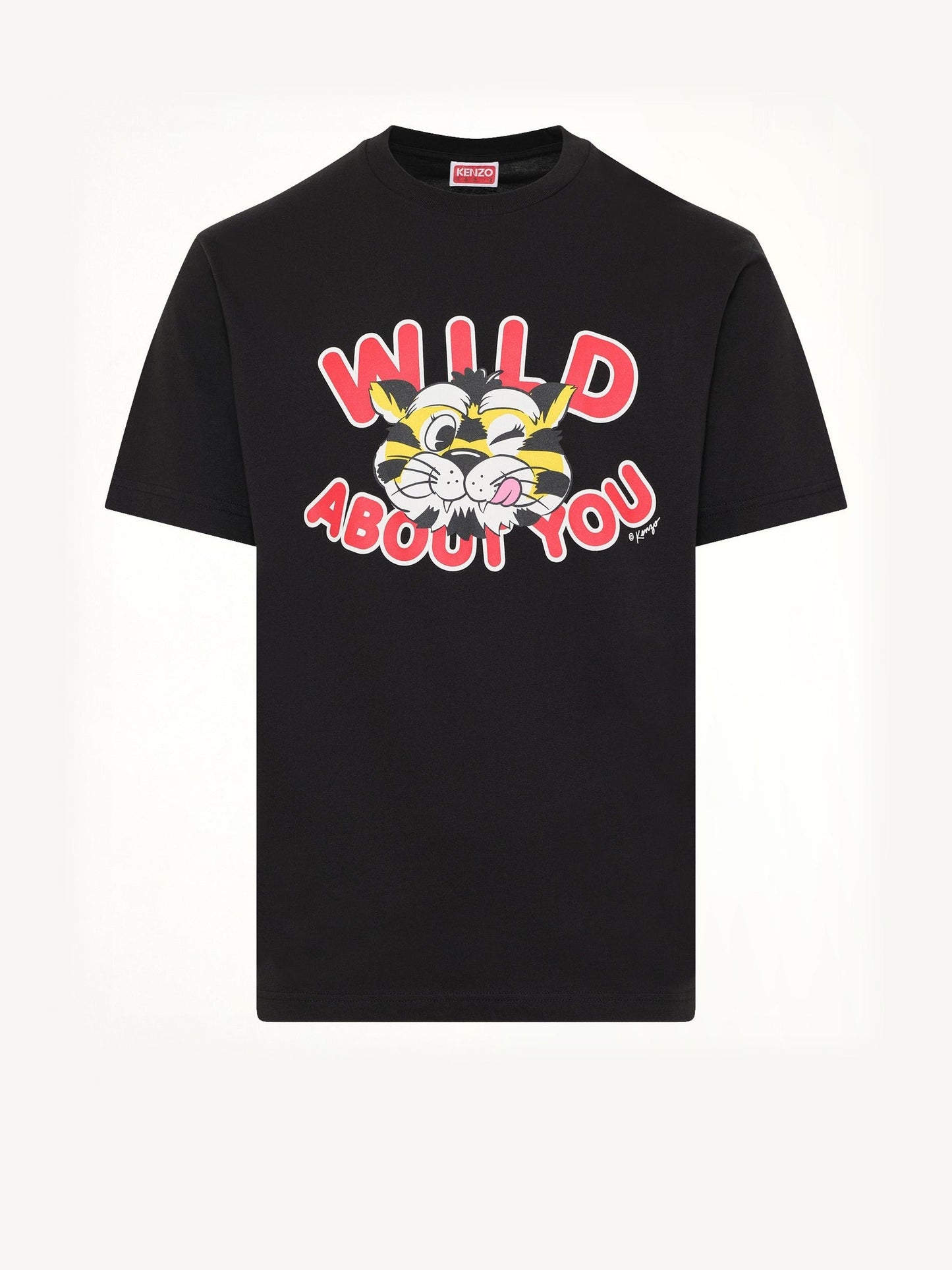Kenzo Wild Tiger Classic T-Shirt (Black)