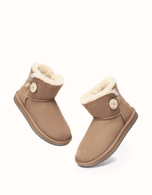 AUSTRALIAN SHEPHERD® MINI BUTTON Boots (Chestnut)