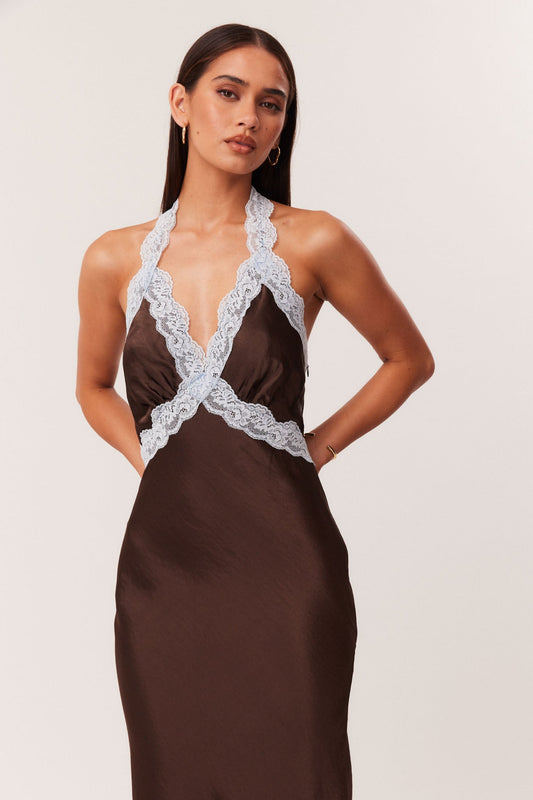 SNDYS TONYA MAXI DRESS 2.0 (Chocolate)