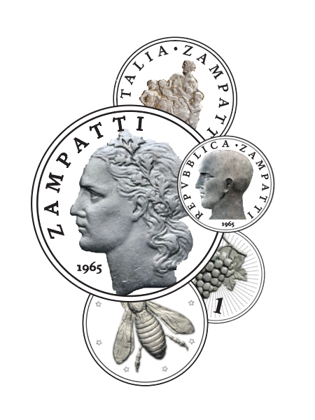 Carla Zampatti Coin Cluster Earring (Print)