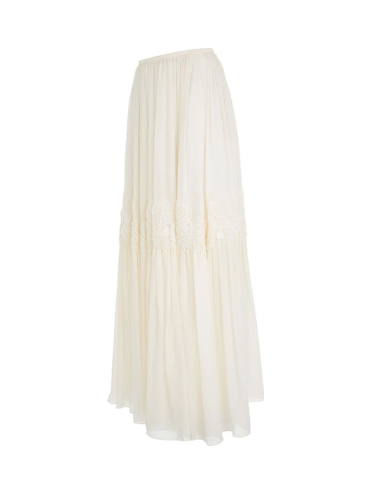CHLOE Jupe Skirt (White)