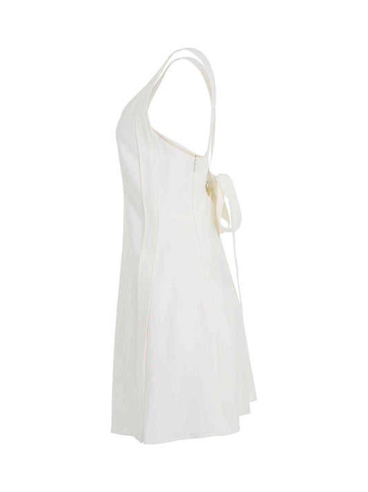 CHLOE Robe Dress (White)