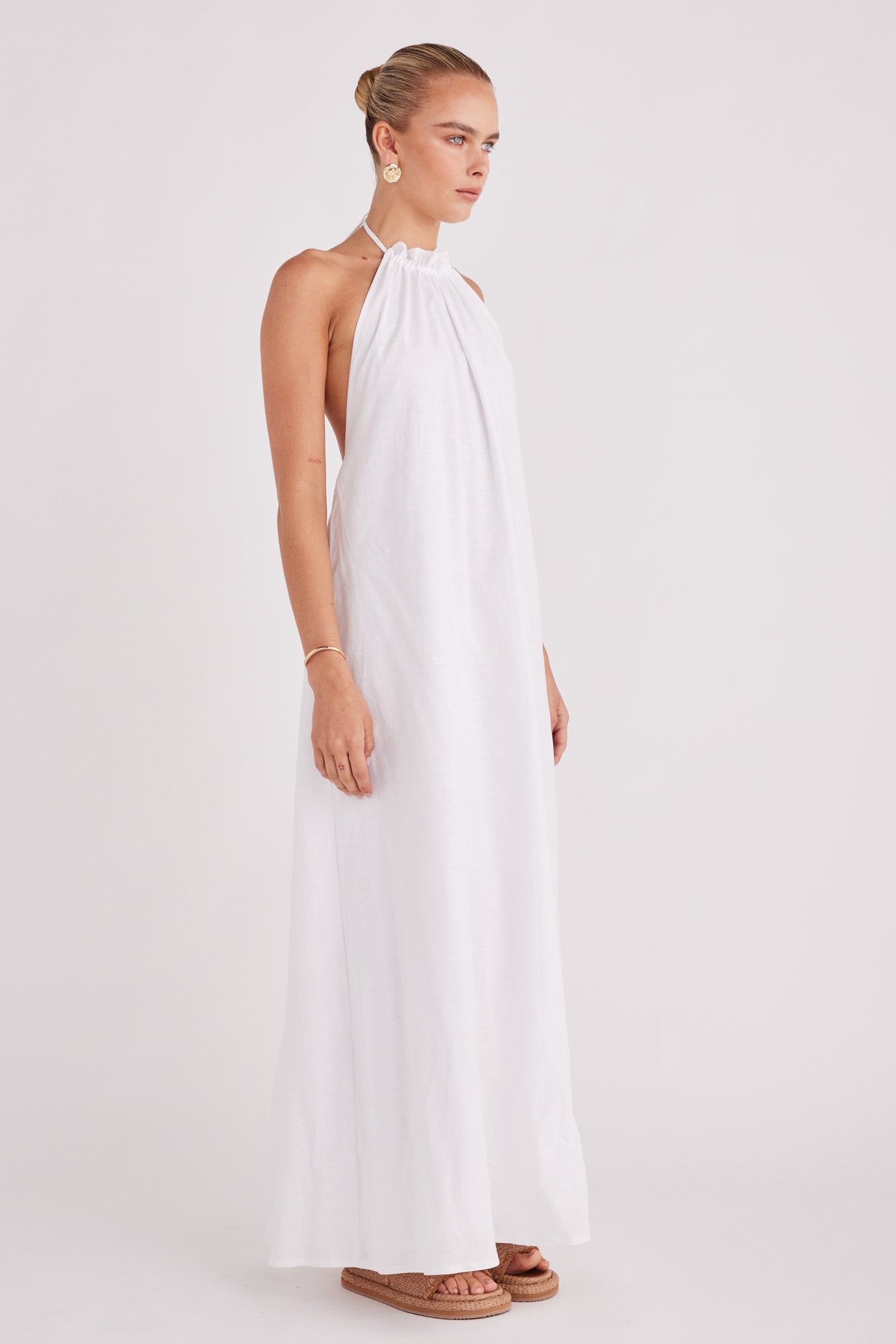 SNDYS ALYSSE MAXI DRESS (White)