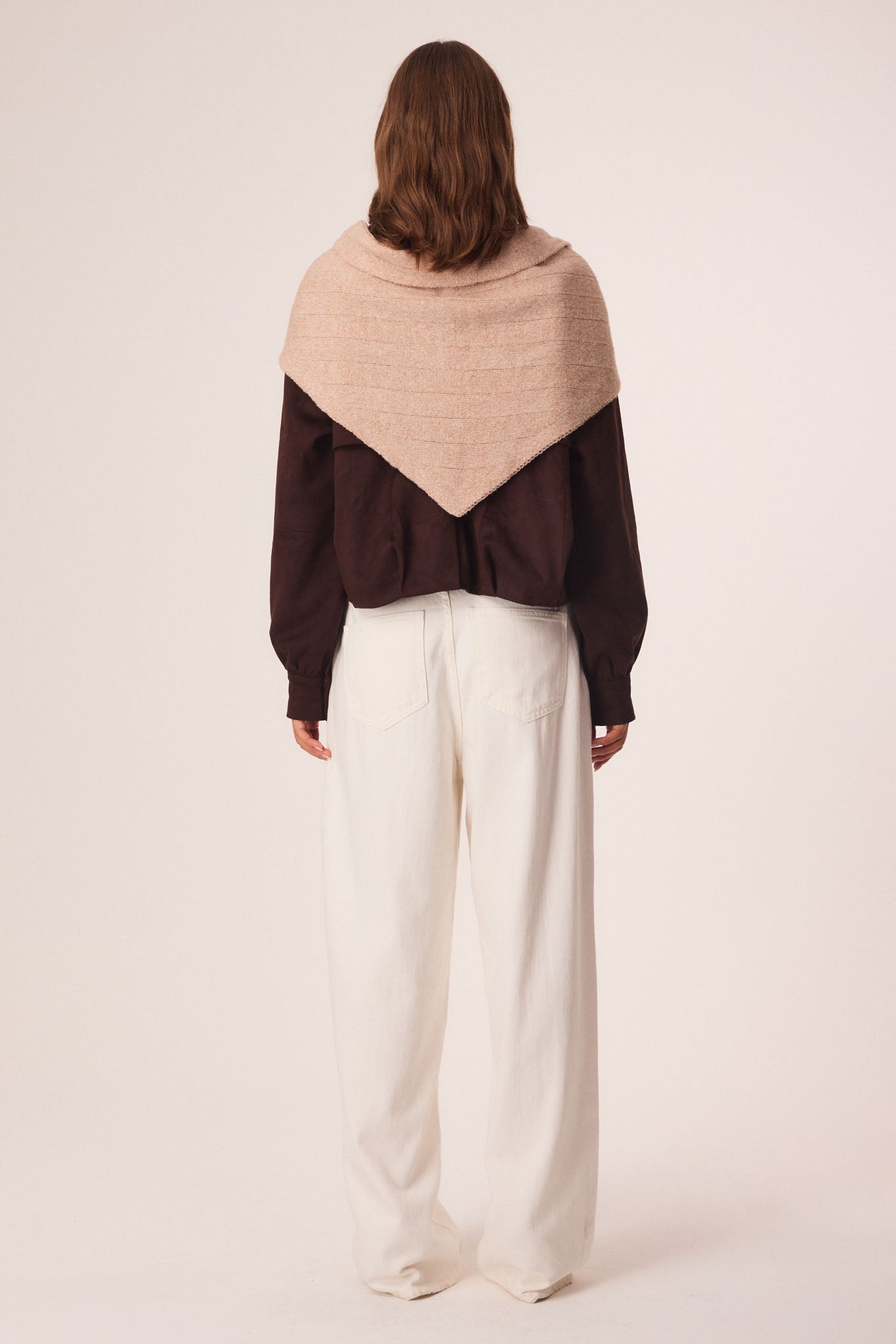 SNDYS ZURI SCARF (Beige Marl)