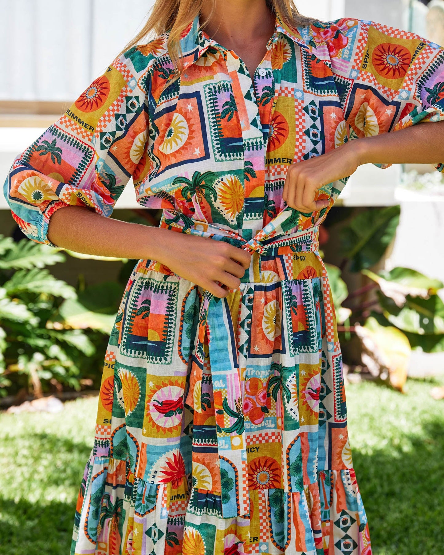 Walnut Melbourne Tuscany Dress (Spicy Summer)