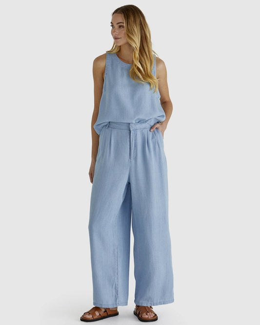 Sass Clothing Rye Pant (Chambray)