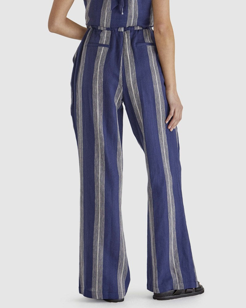 Sass Clothing Lizzy Pant (Navy Stripe)