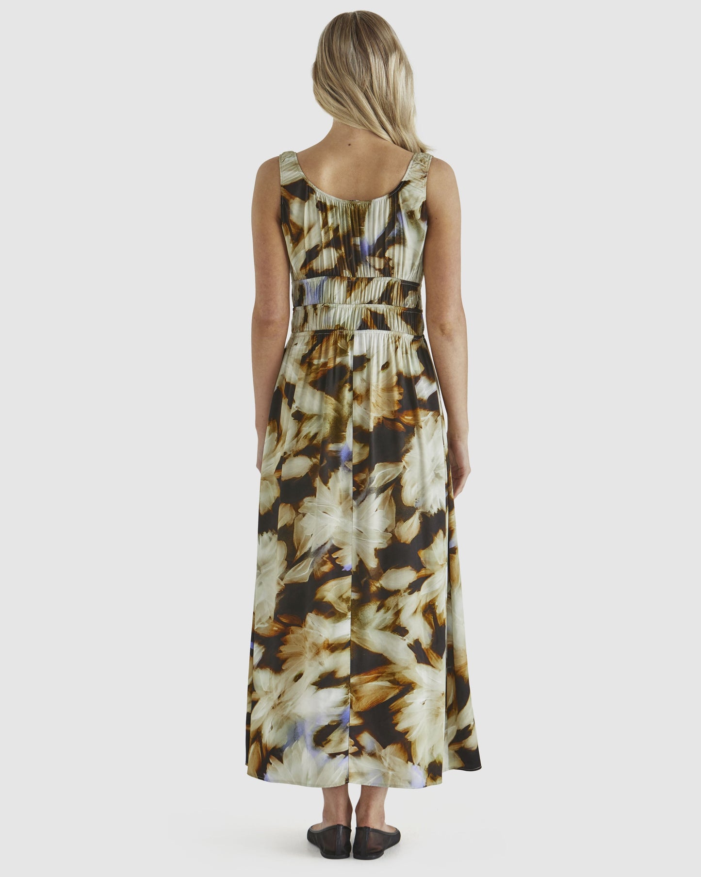Sass Clothing Carmine Dress (Blurred Floral)