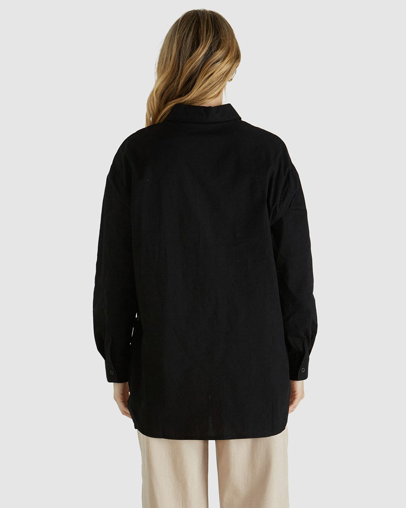 Sass Clothing Belle Shirt (Black)