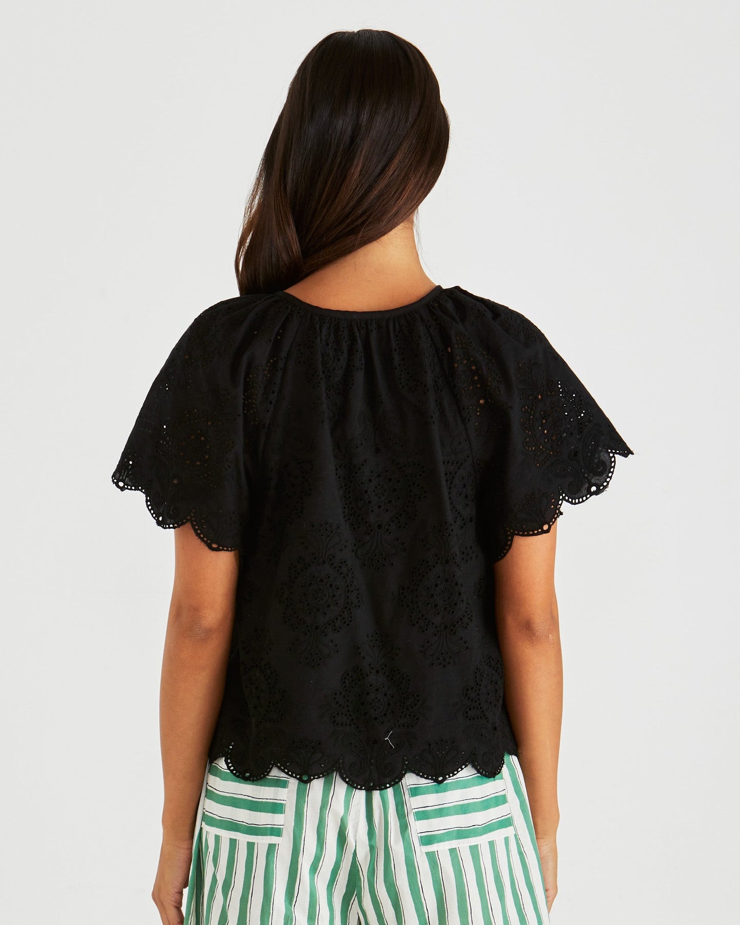 Sass Clothing Ani Blouse (Black)