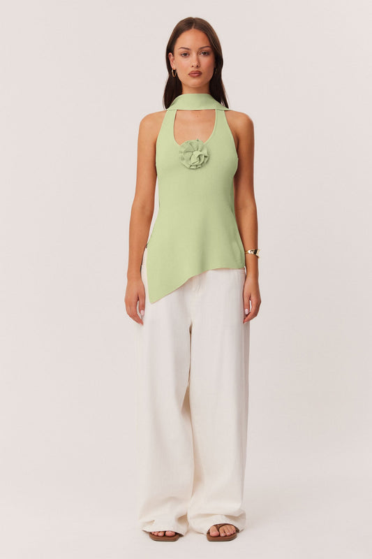 SNDYS NAIA KNIT TOP (Matcha)