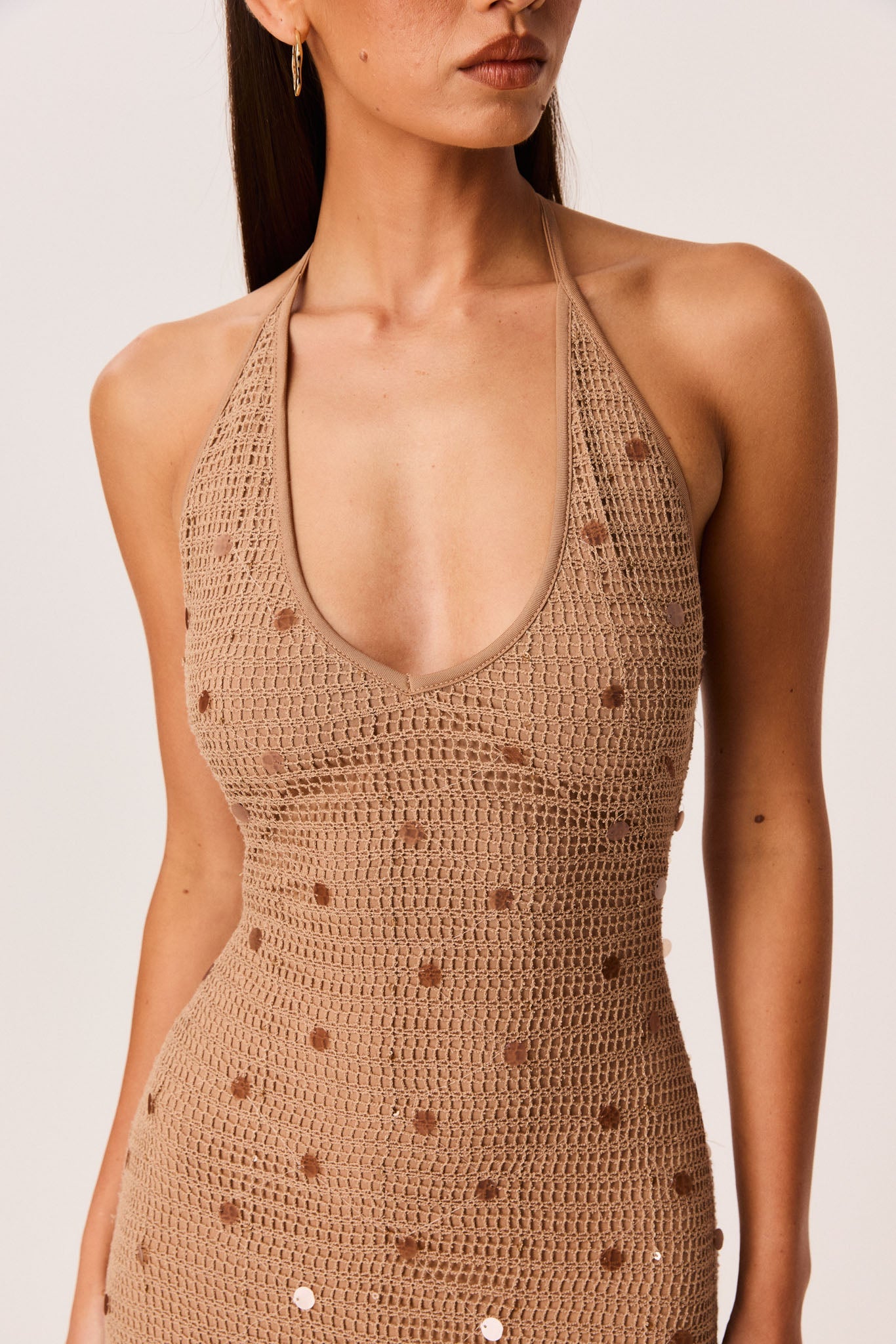 SNDYS KIMALI MAXI DRESS (Mocha)