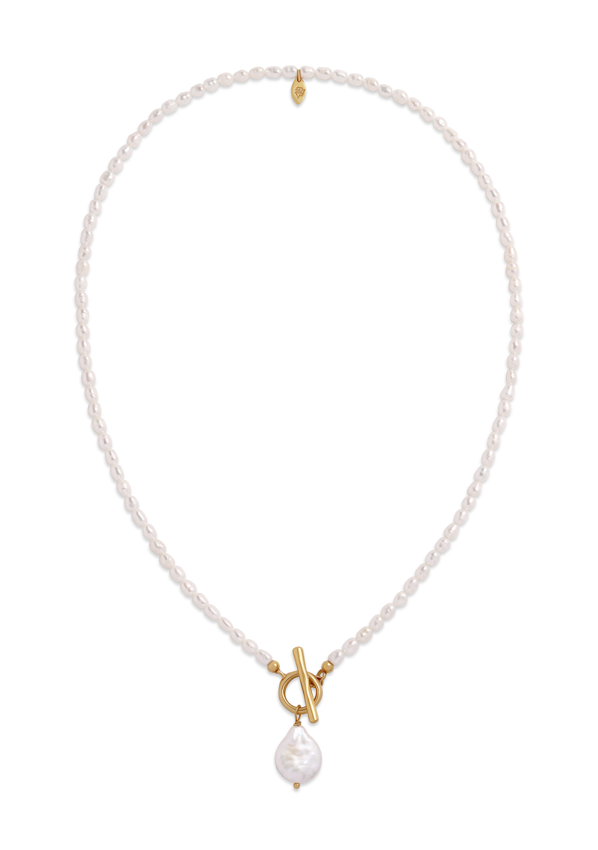 Auguste The Label Isla Pearl Necklace (Print)