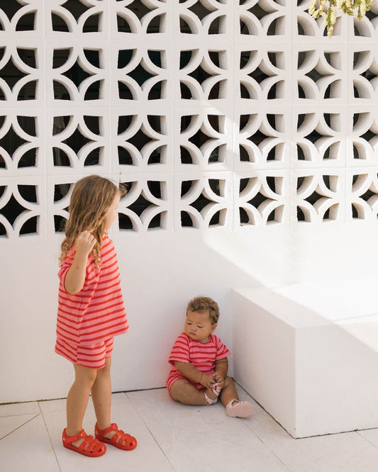 Walnut Melbourne Frankie Sandal (Red)