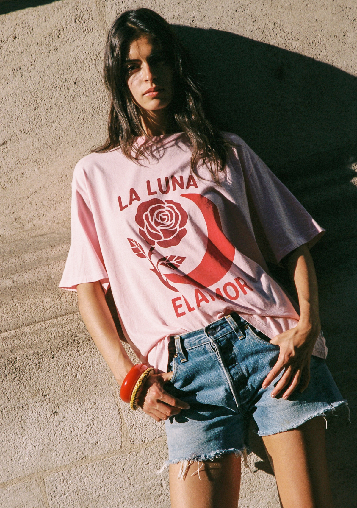 Auguste The Label Moon Rose Boyfriend Tee (Print)