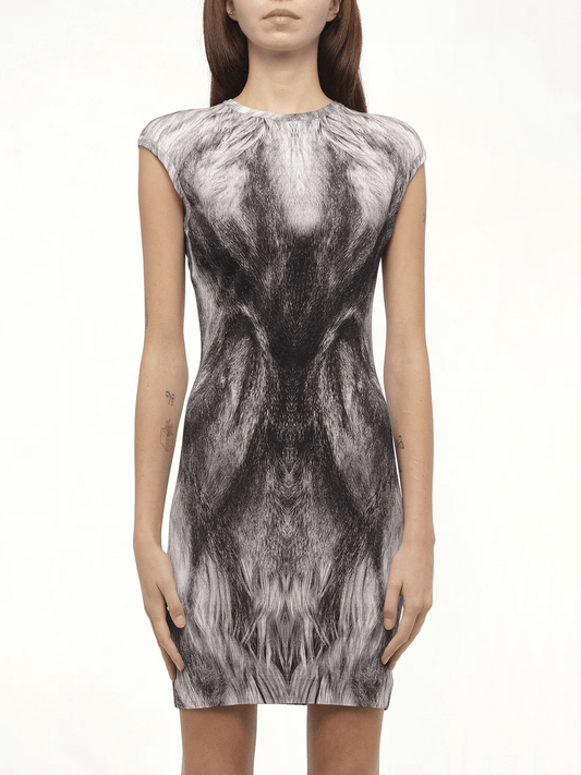 Image of Dresses. Product name - Dress in Black colour by brand - ALEXANDER MCQUEEN