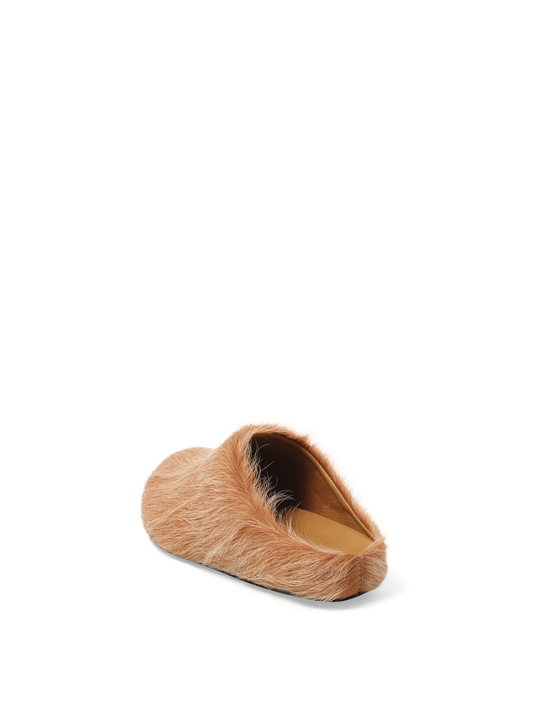 MARNI Fussbett Sabot Mule (Beige)