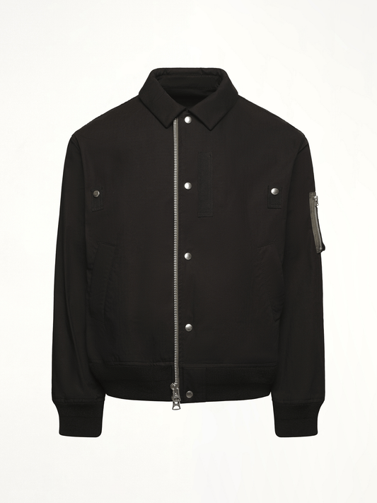 SACAI Rip Stop Blouson (Black)
