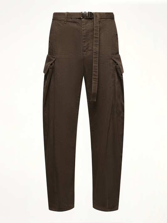SACAI Denim Pants (Brown)
