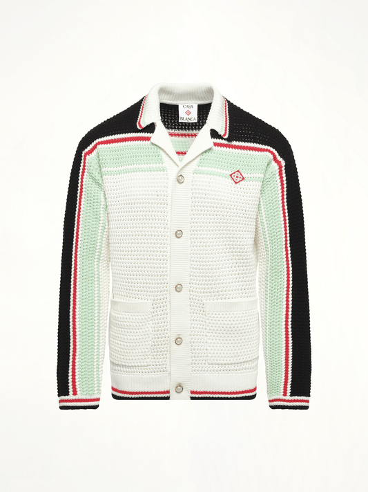 CASABLANCA Faux Crochet Shirt (Multicolour)