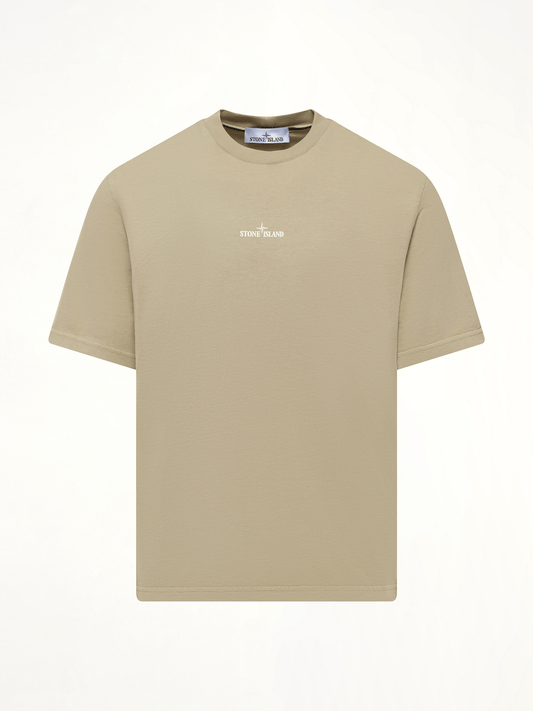 STONE ISLAND 210003 Industrial Print S/S T-Shirt (Beige)
