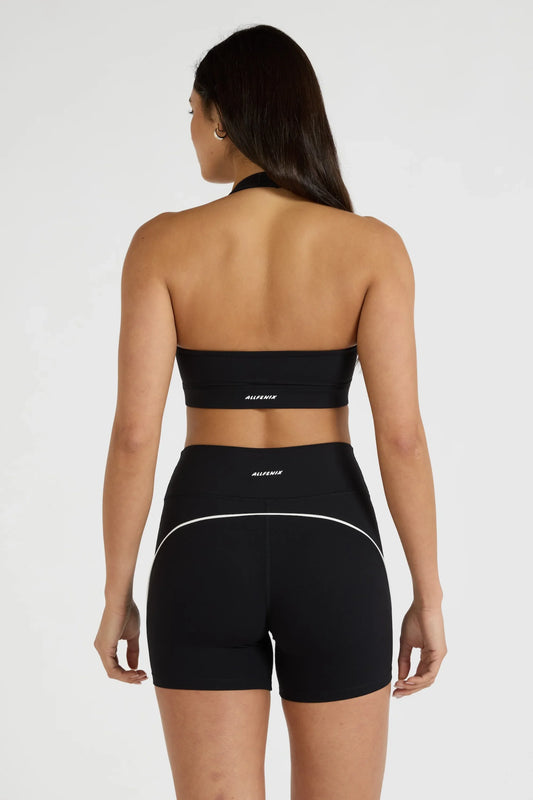 ALLFENIX CloudCore Halter Sports Bra (Black)