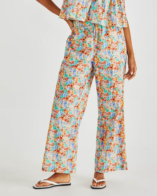 Sass Clothing Panna Elasticated Pant (Blossom)