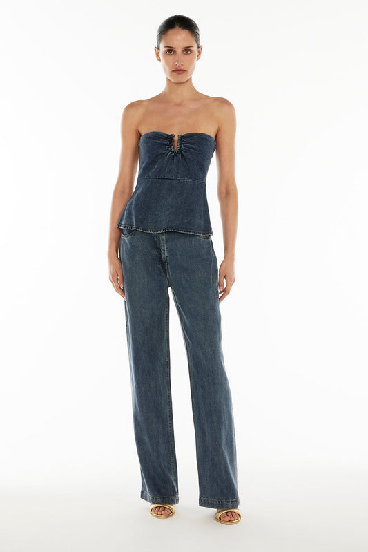 La Mood Bustier (Blue)