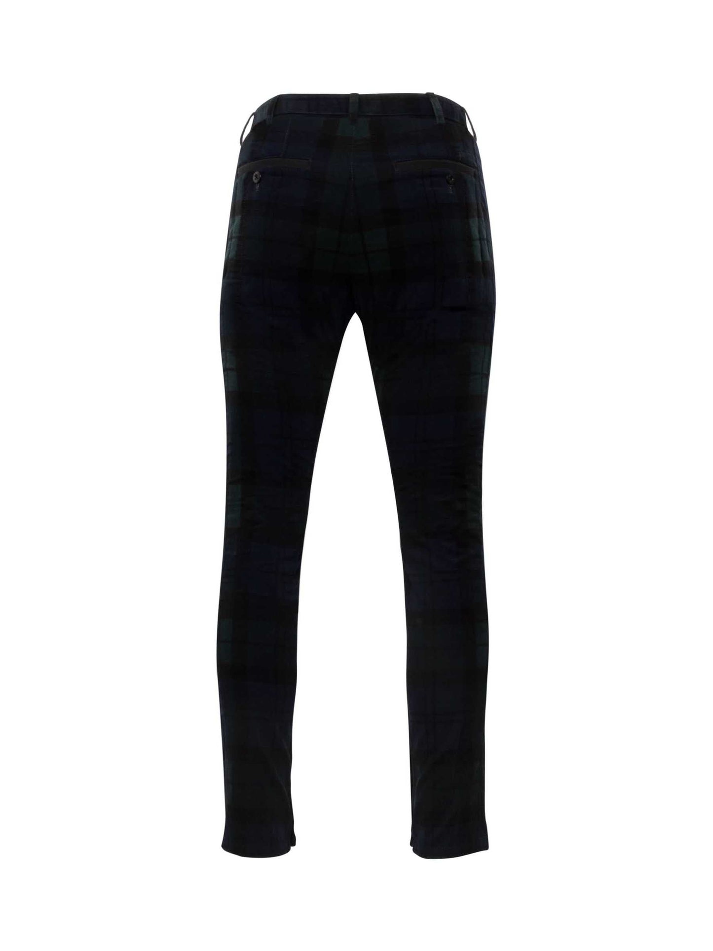 SACAI Check Corduroy Pants (Black)