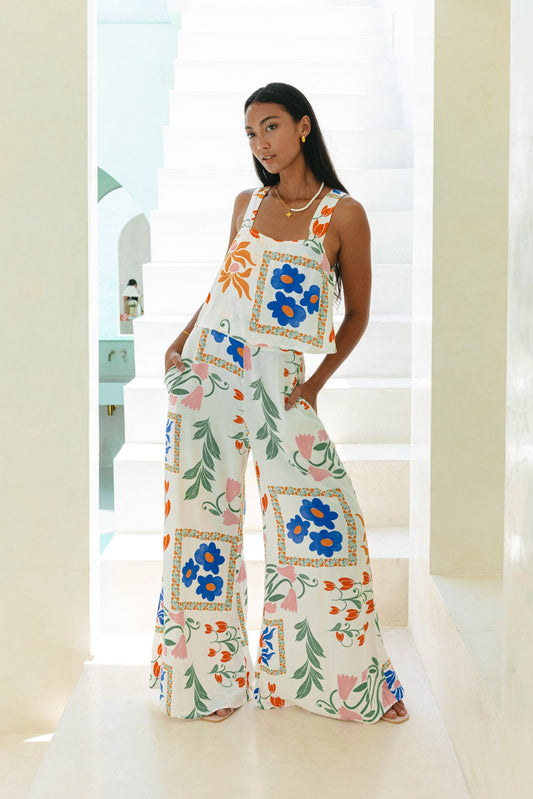 Heychic Calantha Multicolour Jumpsuit (Floral)