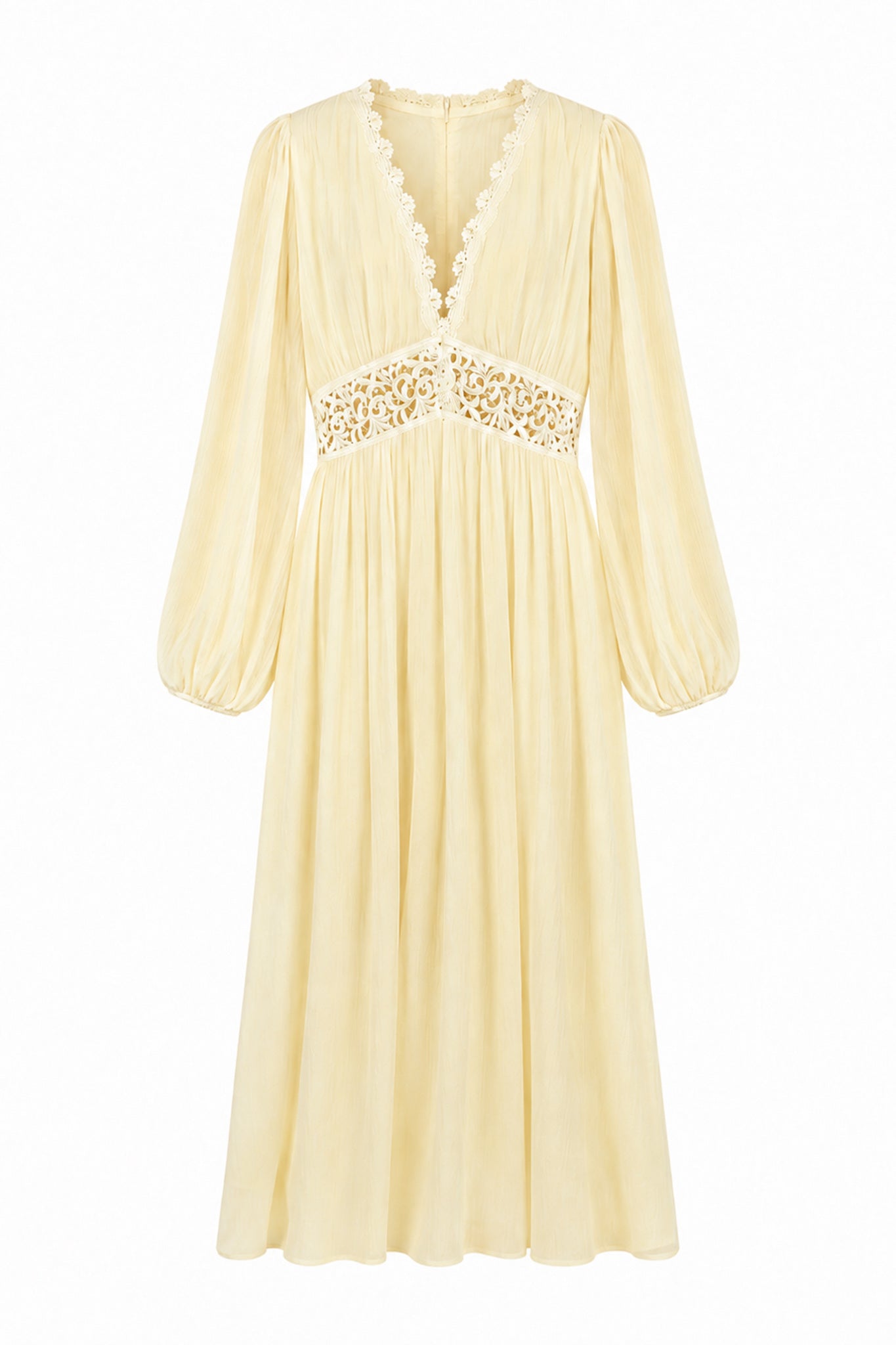 HEYCHIC Brienna Maxi Dress (Yellow)