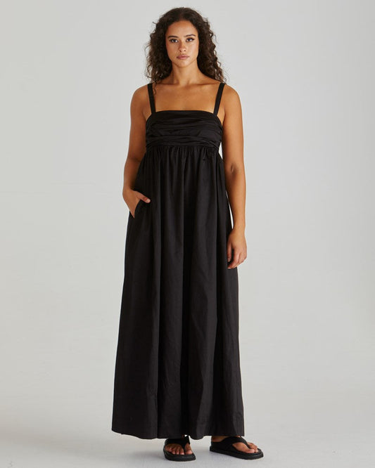 Sass Clothing Delaney Maxi Dress (Black)