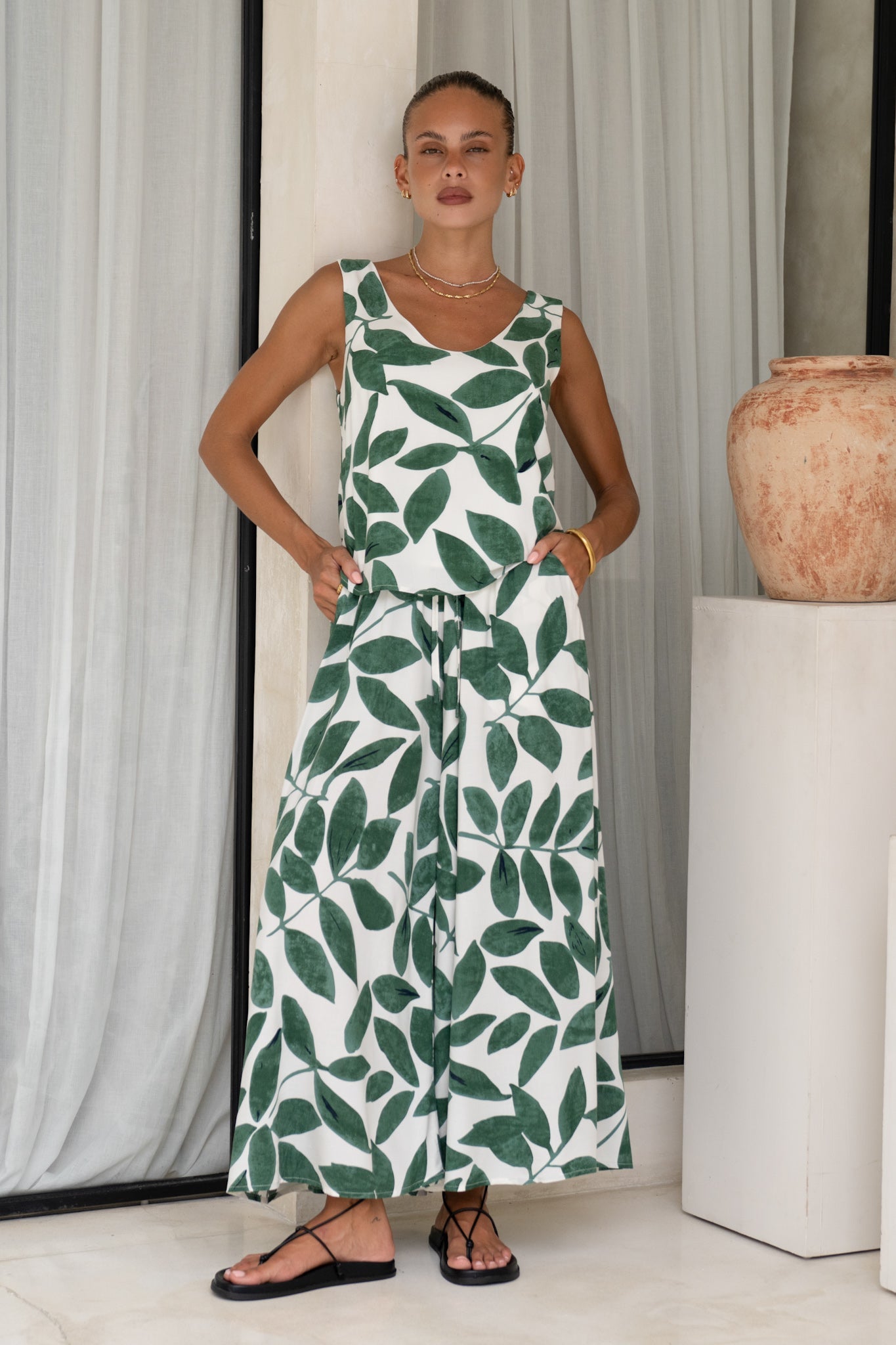 Heychic Ivy Tropical Top (Green)