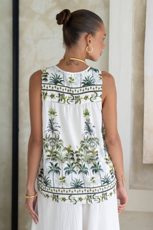 Heychic Sabina Tropical Top (Green)