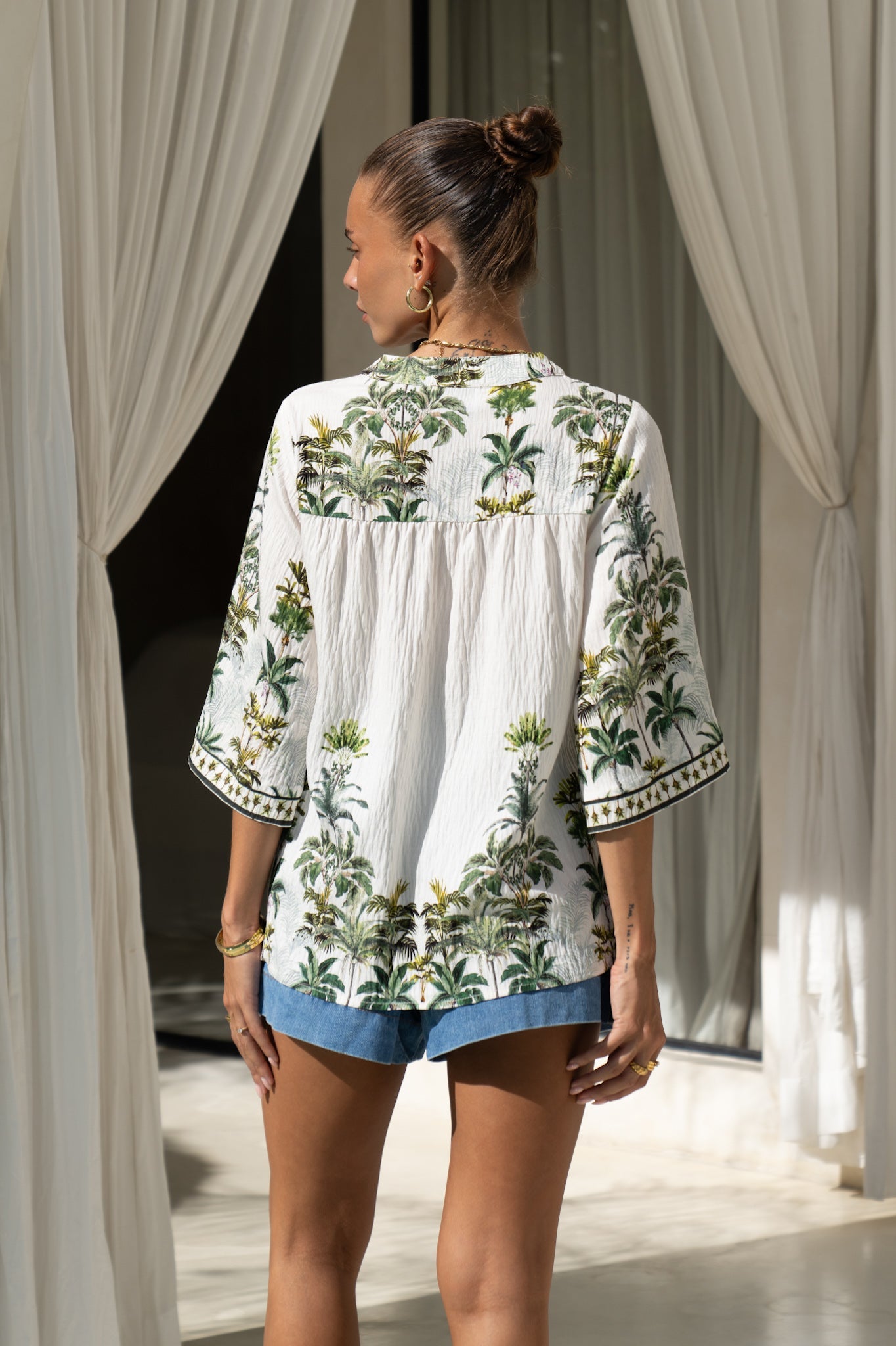 Heychic Sabina Tropical Shirt (Green)