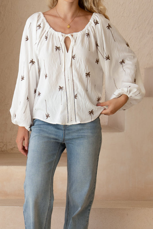 HEYCHIC Petite Palms (Blouse)