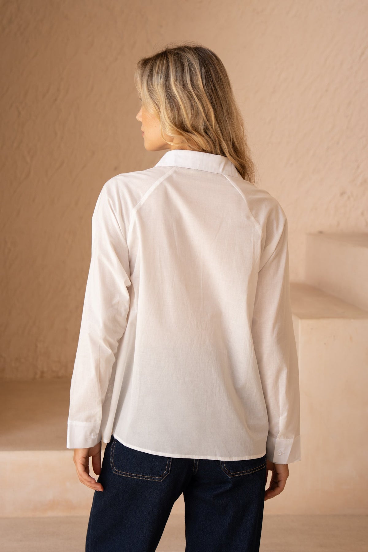 HEYCHIC Annabel Lace Shirt (White)