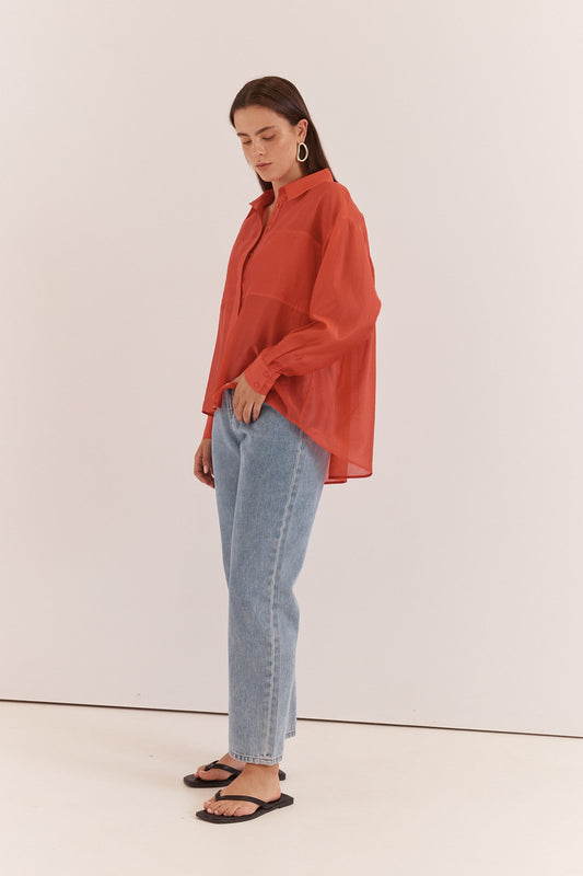 Sass Clothing Kalani Straight Leg Jean (90'S Blue Wash)