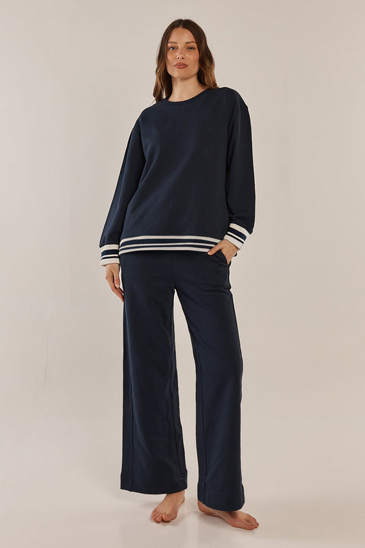 Betty Basics Stazie Sweatshirt (Navy)