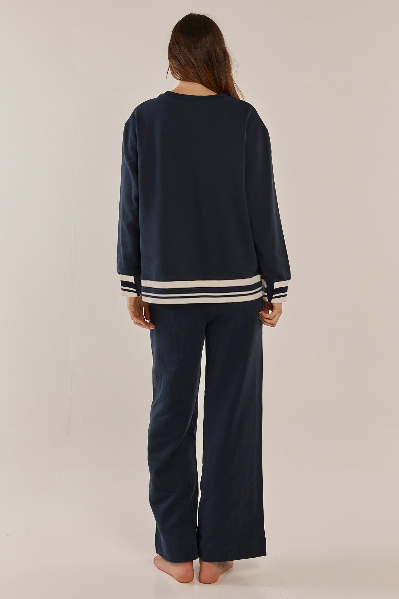 Betty Basics Stazie Sweatshirt (Navy)