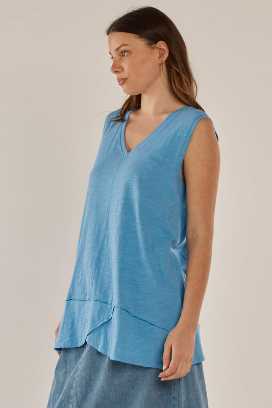 Betty Basics Mariah Tank (Blue)