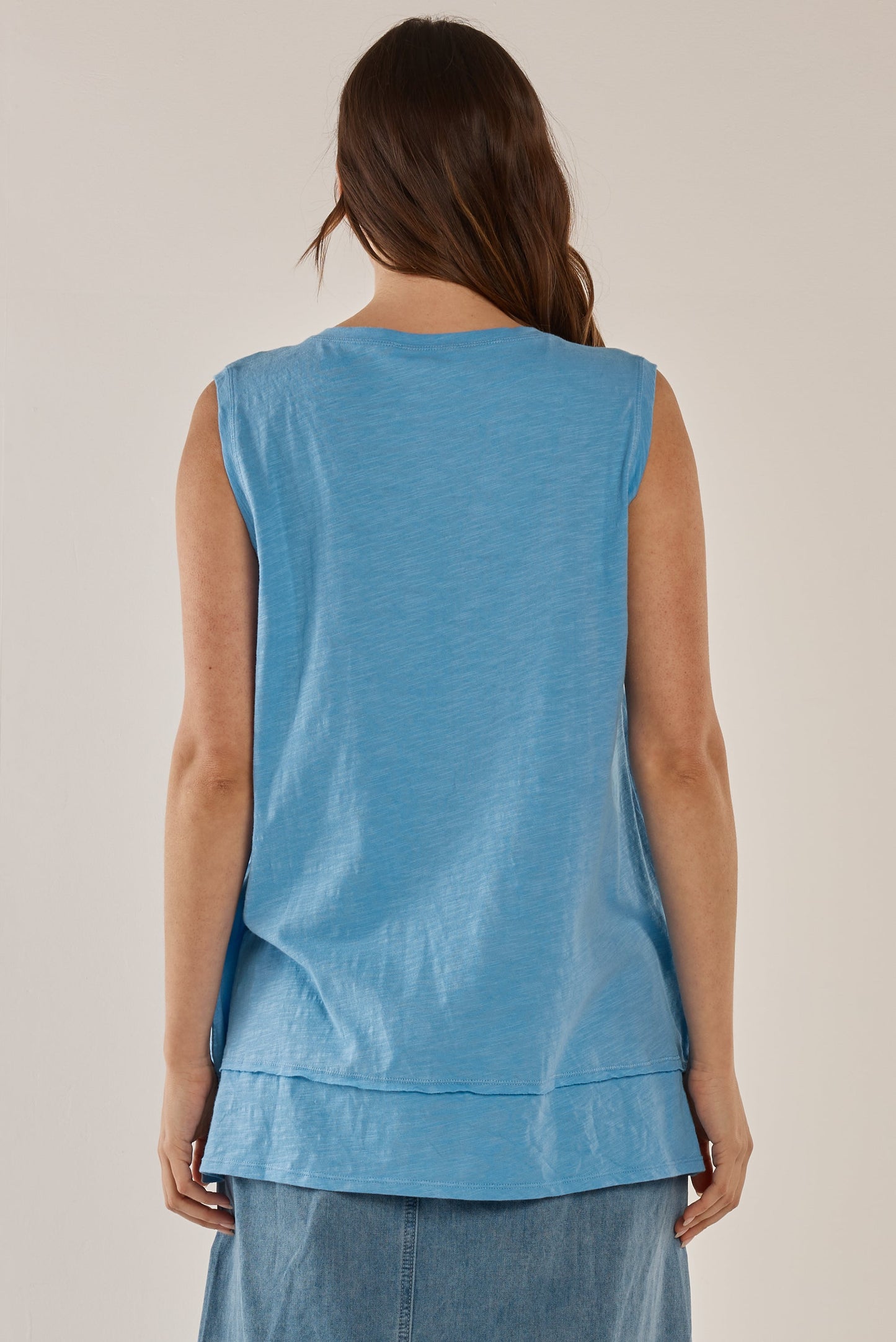 Betty Basics Mariah Tank (Blue)