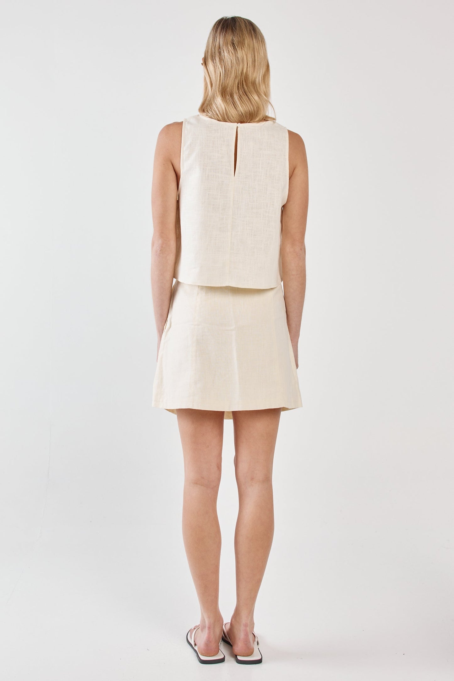 Sass Clothing Vienne Skirt (Butter Yellow)
