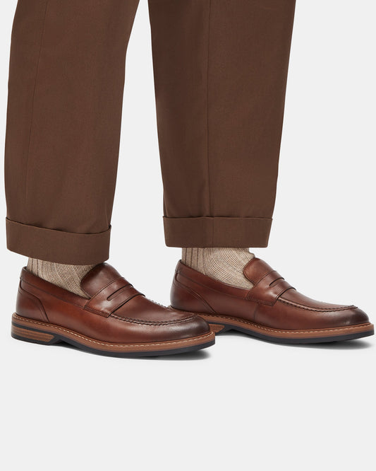 Aldwin Step Mid Tan Lea