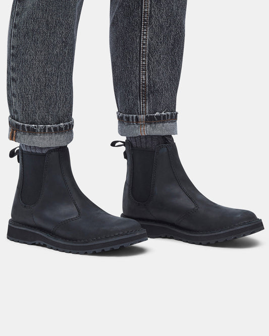 Solsbury Easy Black Leather