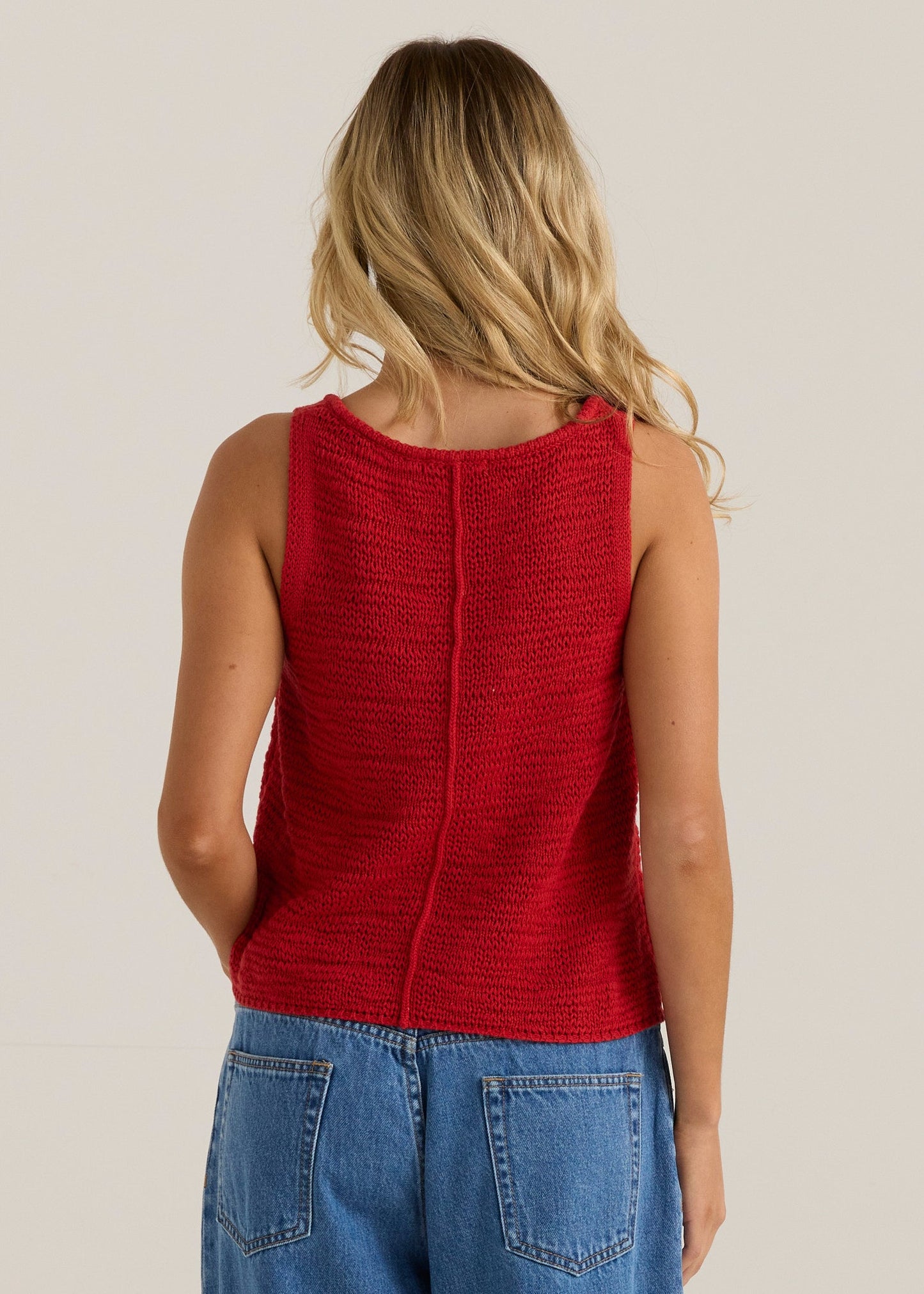 Sass Clothing Penn Knit Top (Rust Red)