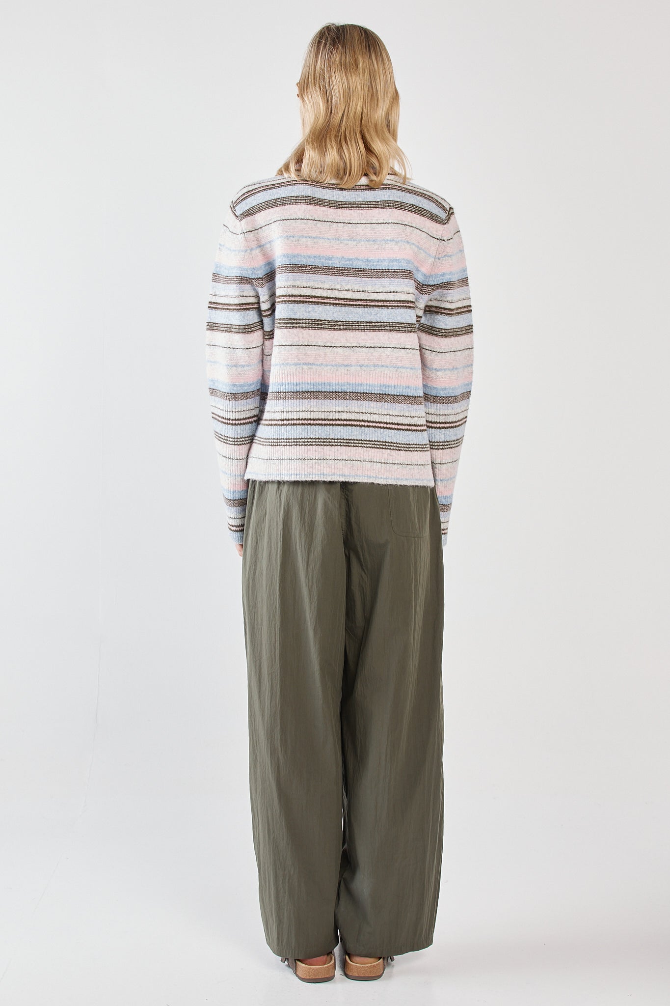 Sass Clothing Reign Barrel Leg Cargo (Olive)