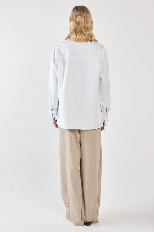 Sass Clothing Sonora Oxford Shirt (White)